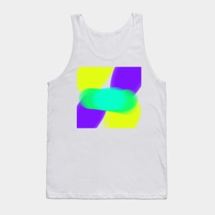 Colorful watercolor abstract texture art Tank Top